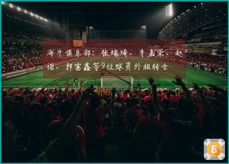 海牛俱乐部：张瑞琦、李嘉荣、赵诣、郭富鑫等9位球员外租转会